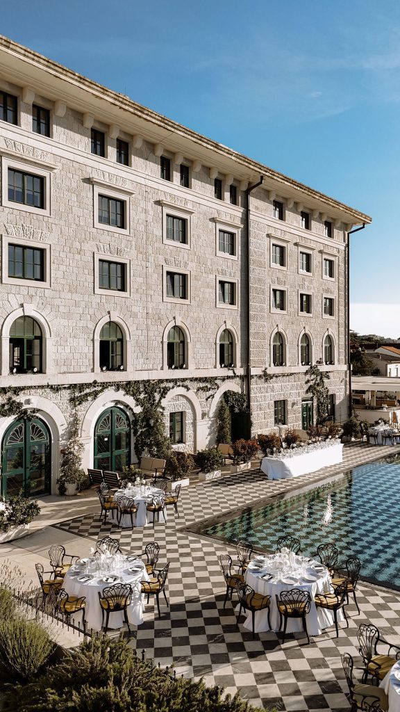 trogir brown beach wedding