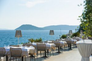 Adriatic restaurant Split view