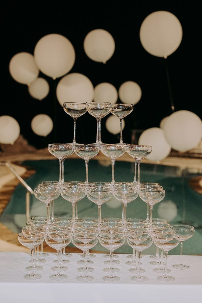 champagne dubrovnik wedding