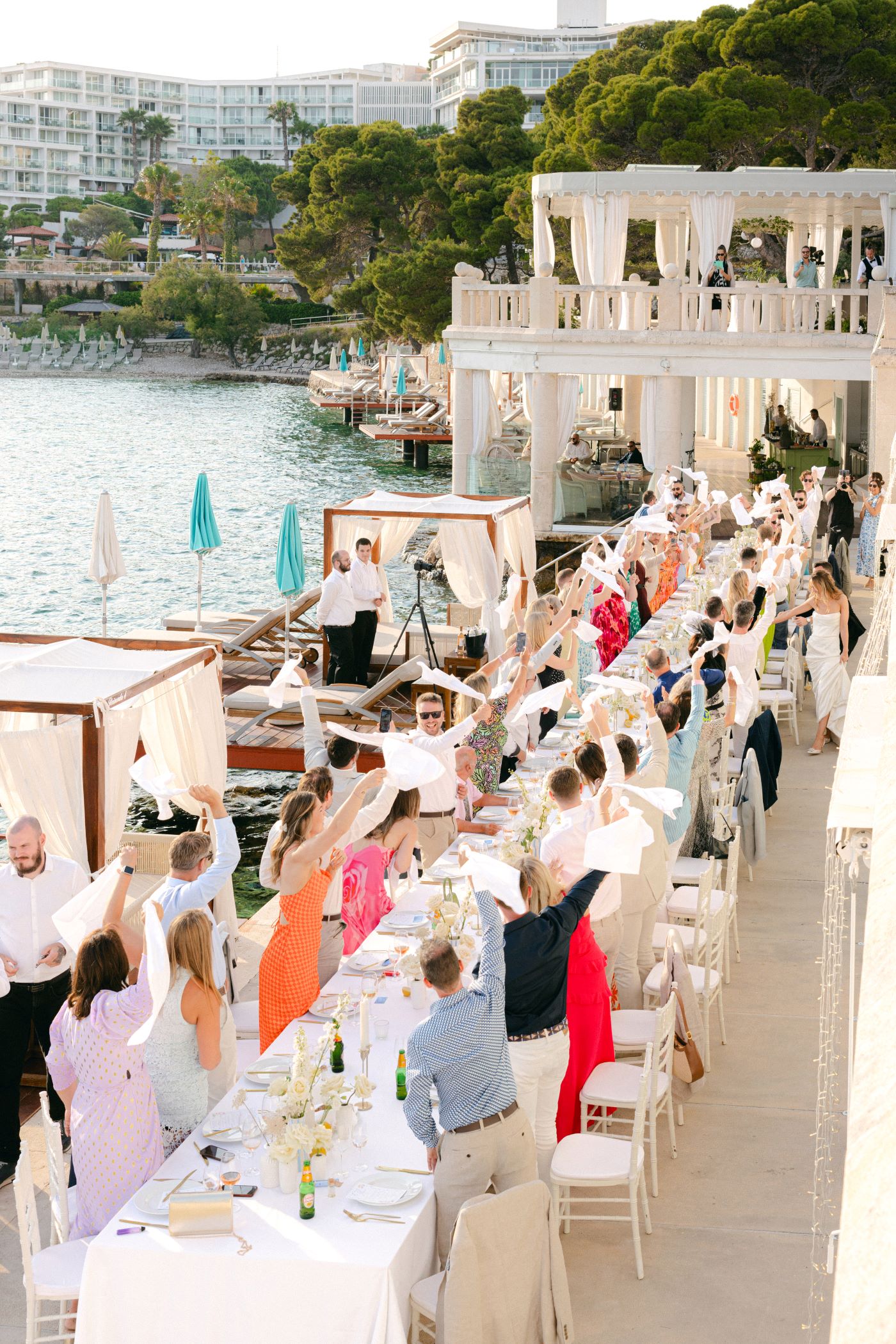 beach club hvar wedding