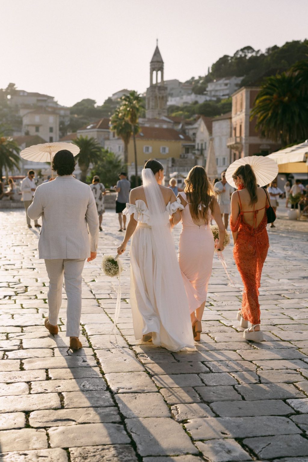 hvar wedding party