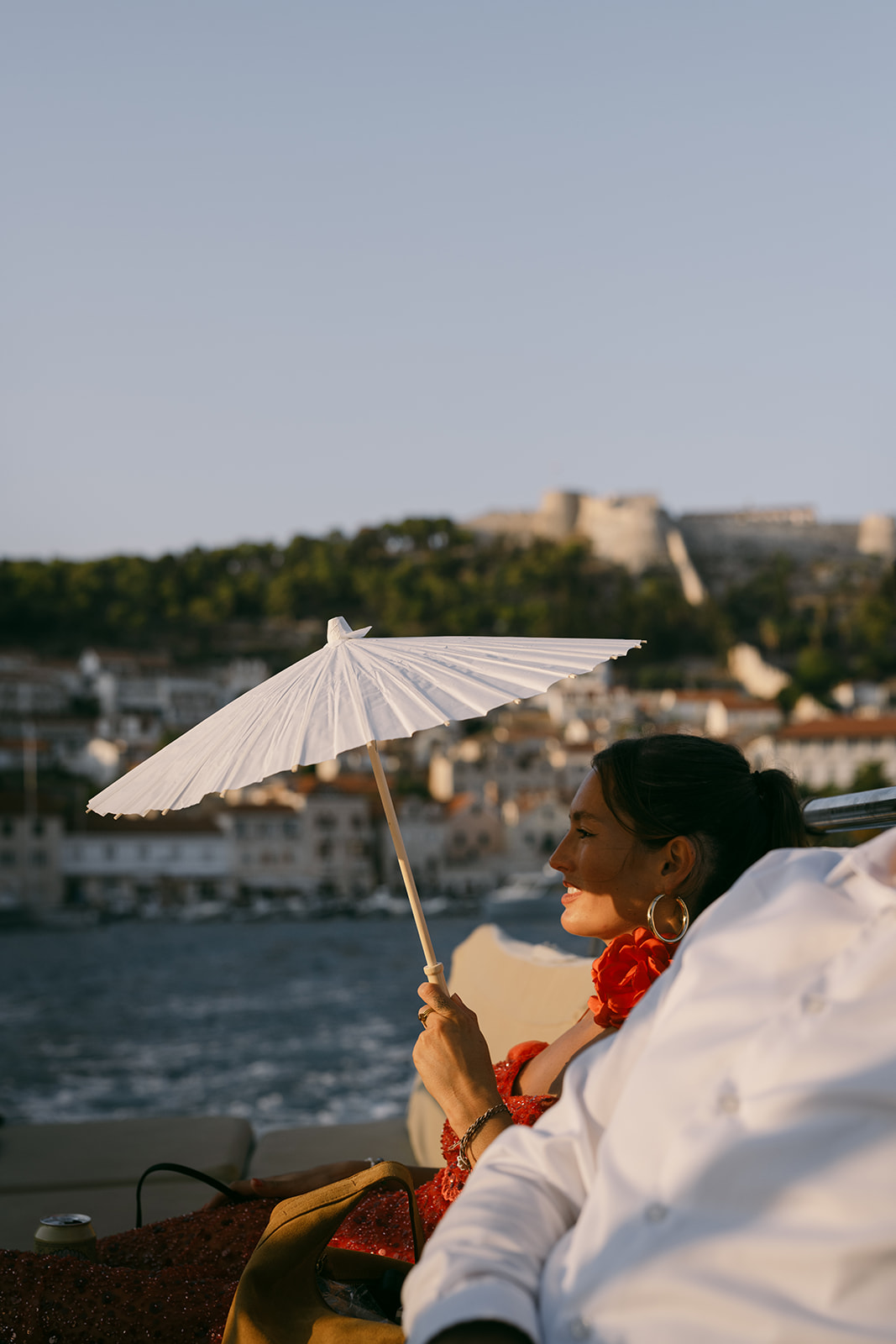 Hvar wedding boat