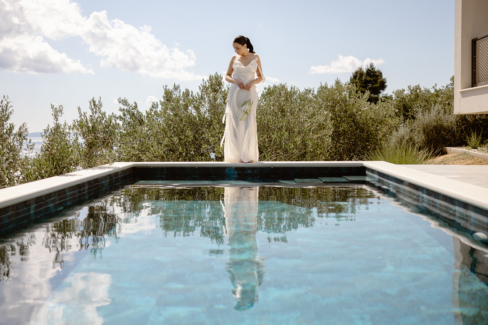 bride in croatia