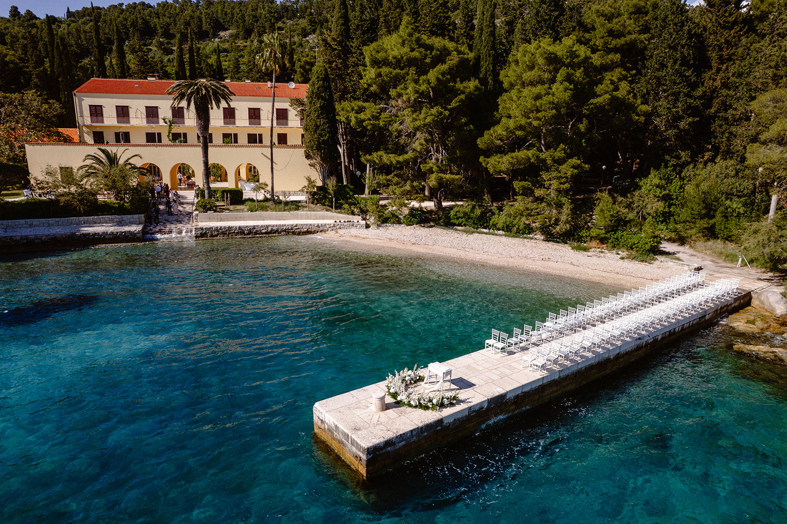 villa dalmacija split wedding