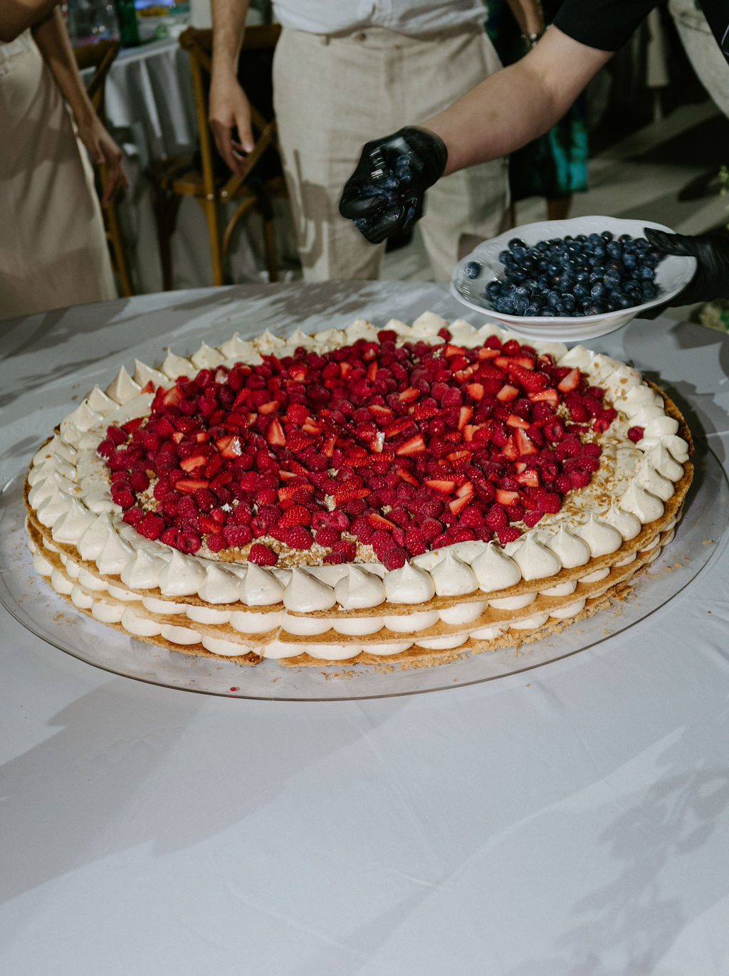 millefoglie wedding cake