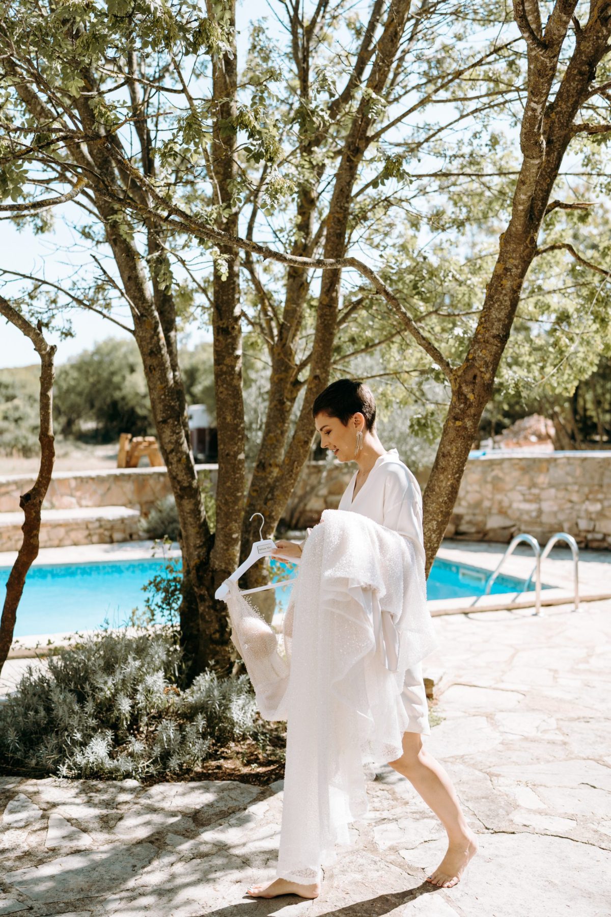 rustic Mediterranean wedding