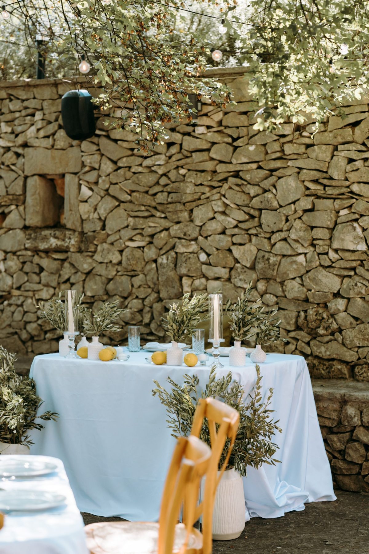 rustic Mediterranean wedding