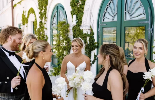 wedding brown beach hotel
