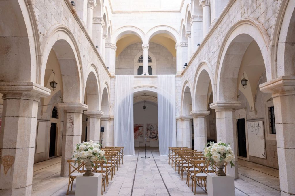 Dubrovnik wedding sponza